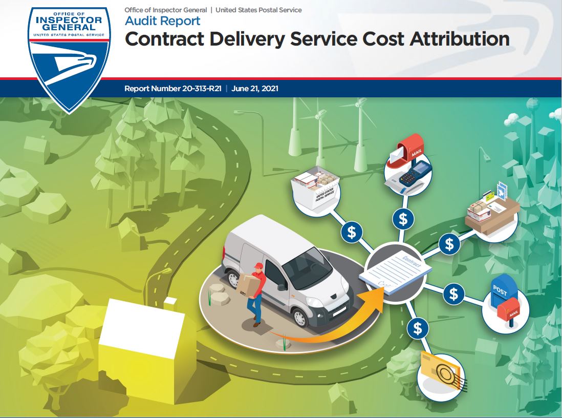 USPS OIG Report Contract Delivery Service Cost Attribution