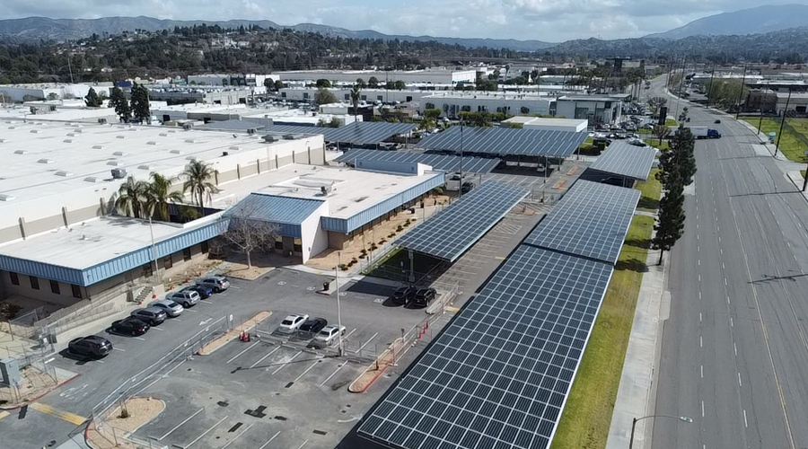 usps-anaheim-p-dc-now-has-solar-panels-in-parking-area