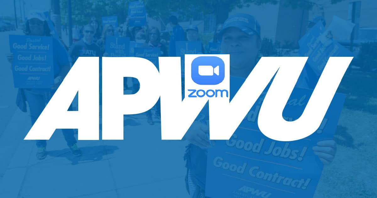 APWU: Upcoming Zoom Training on Electronic Grievance System