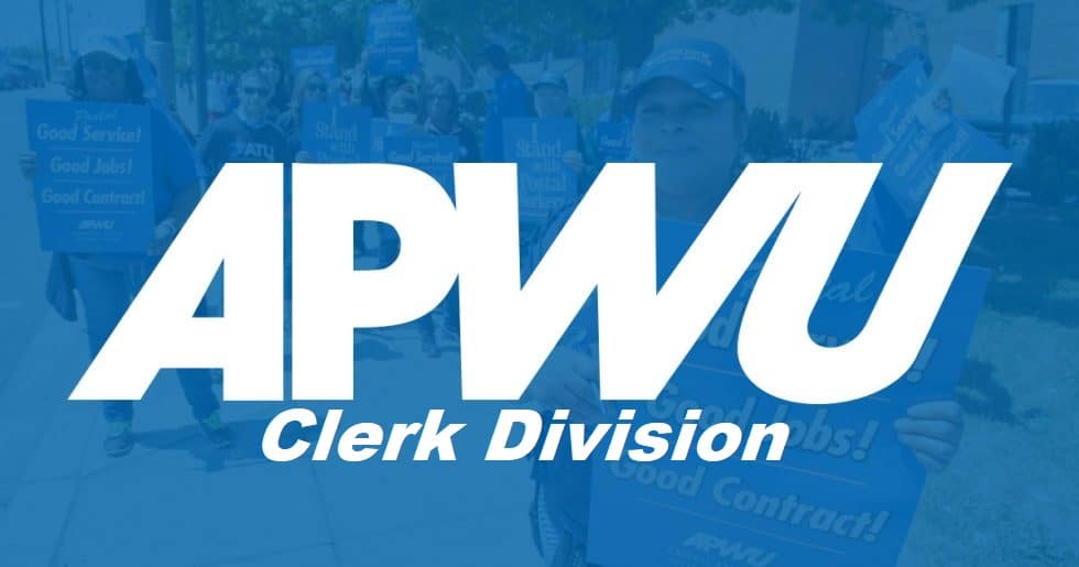 APWU Clerk Craft Telework MOU Extended Through July 1, 2022