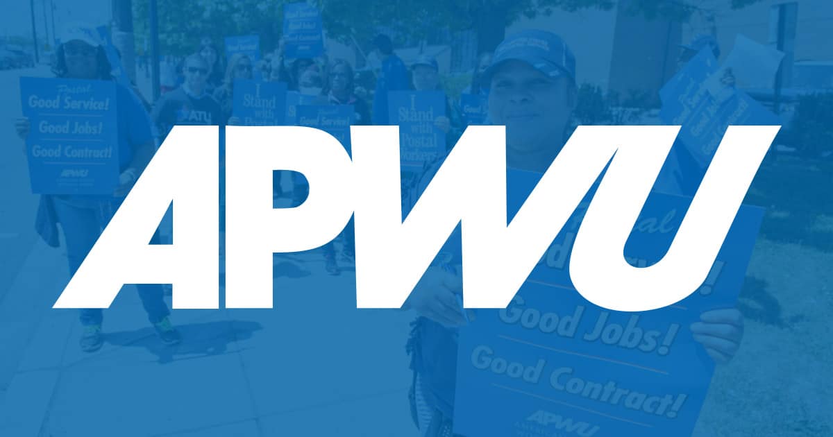 APWU: Second COLA Increase Announced - $1.18 per hour for career employees