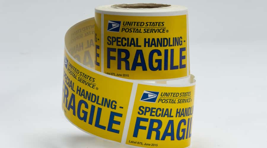 USPS: Special Handling — Fragile delivery option ended July 10