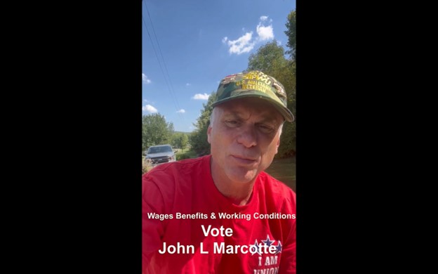 Wages Benefits & Working Conditions - Vote John L. Marcotte APWU President (video)